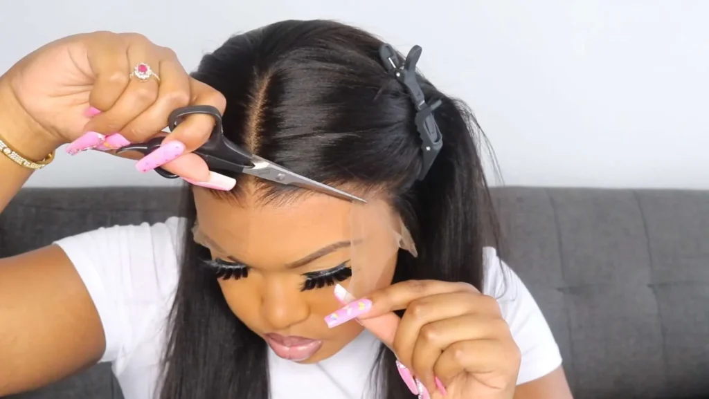 how to install a lace front wig