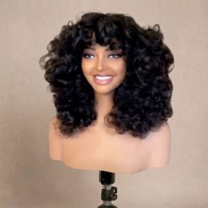Home 6 sdd fringe wig – black & ombré